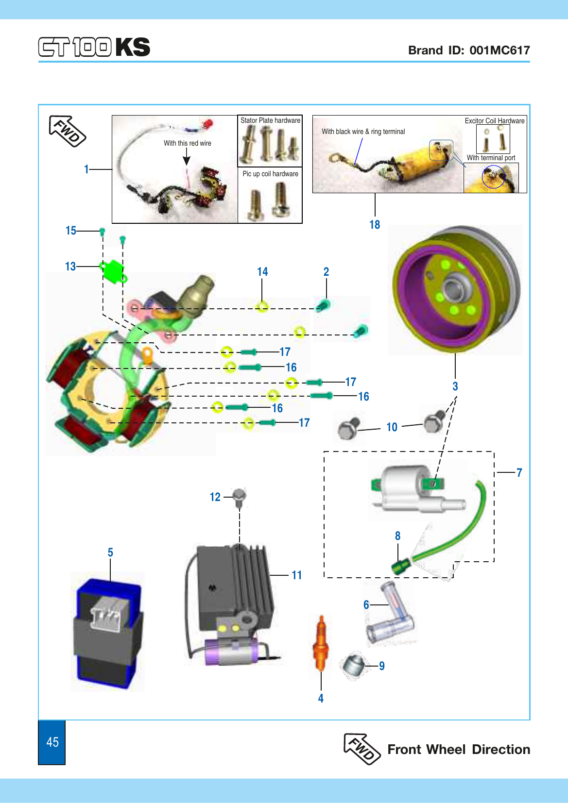 Plate 23 — Magneto, CDI & H.T. Coil