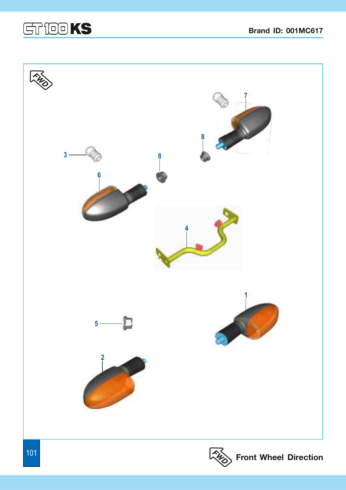 Plate 47 — Indicator Light Assembly