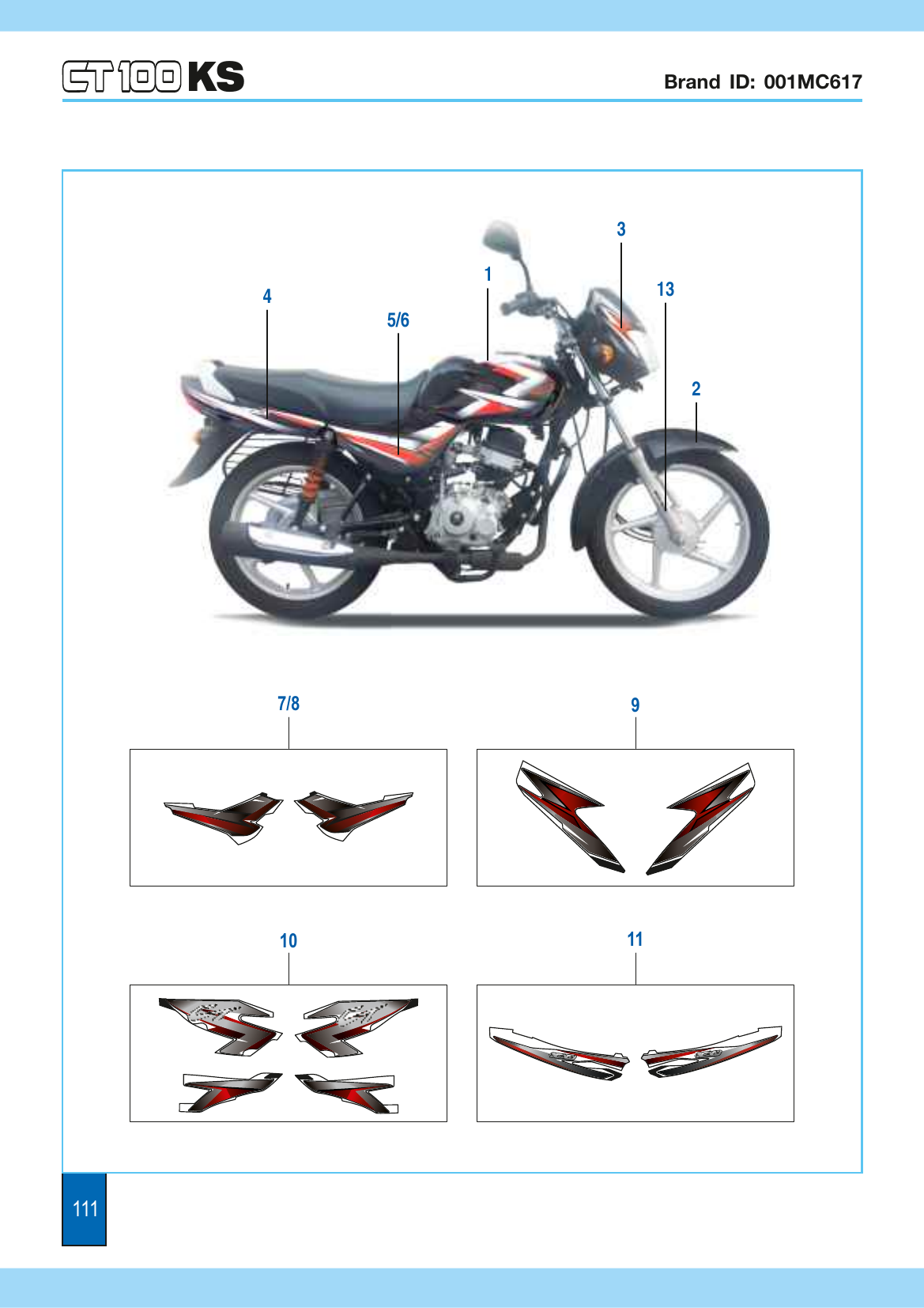 Plate 52 — Painted Parts and Decals