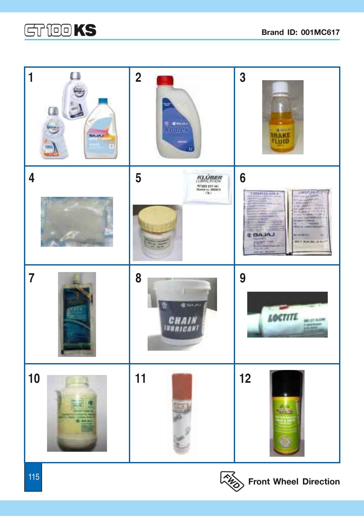 Plate 53 — Consumable Parts