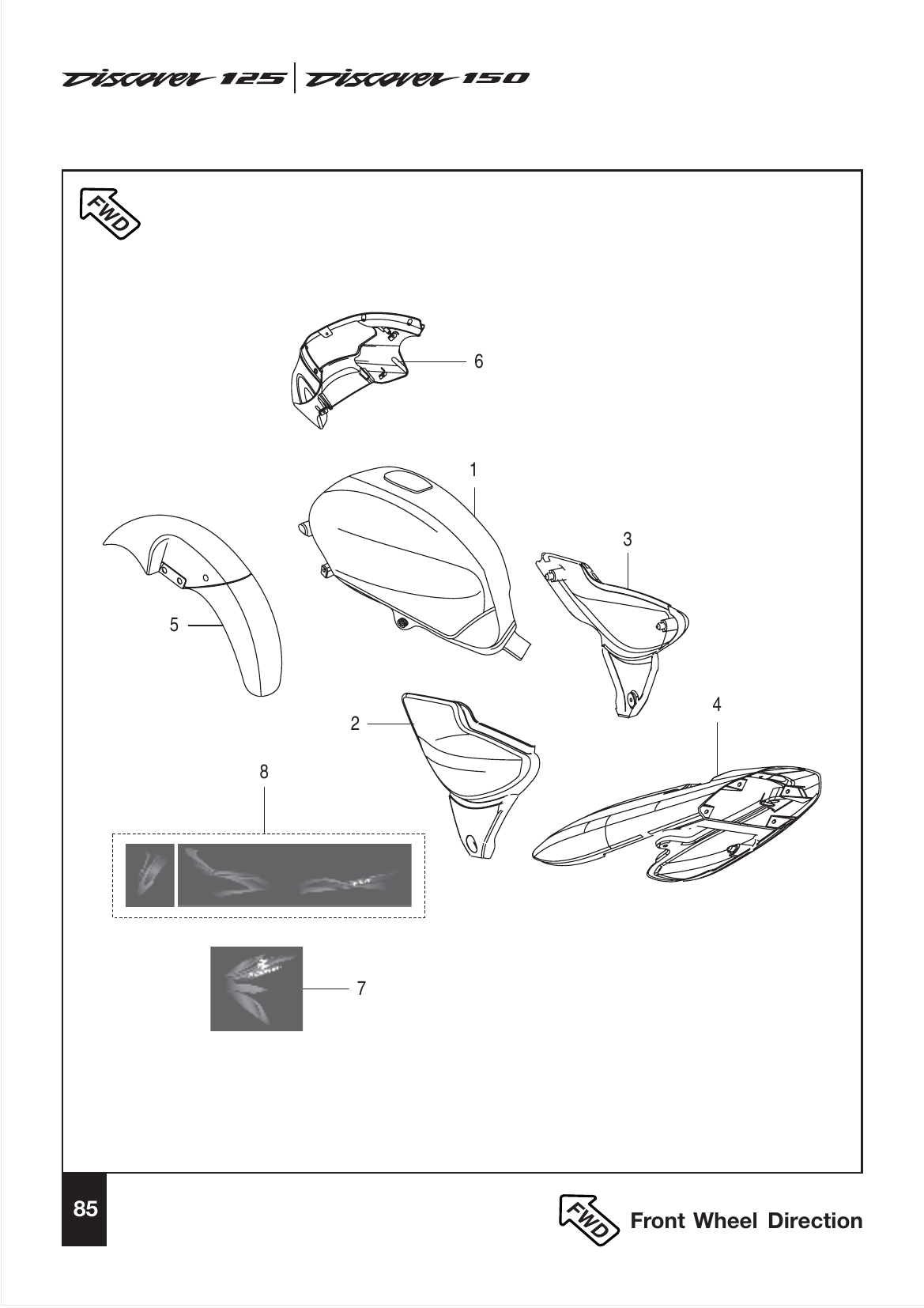 Plate 39 — Painted Parts and Decals