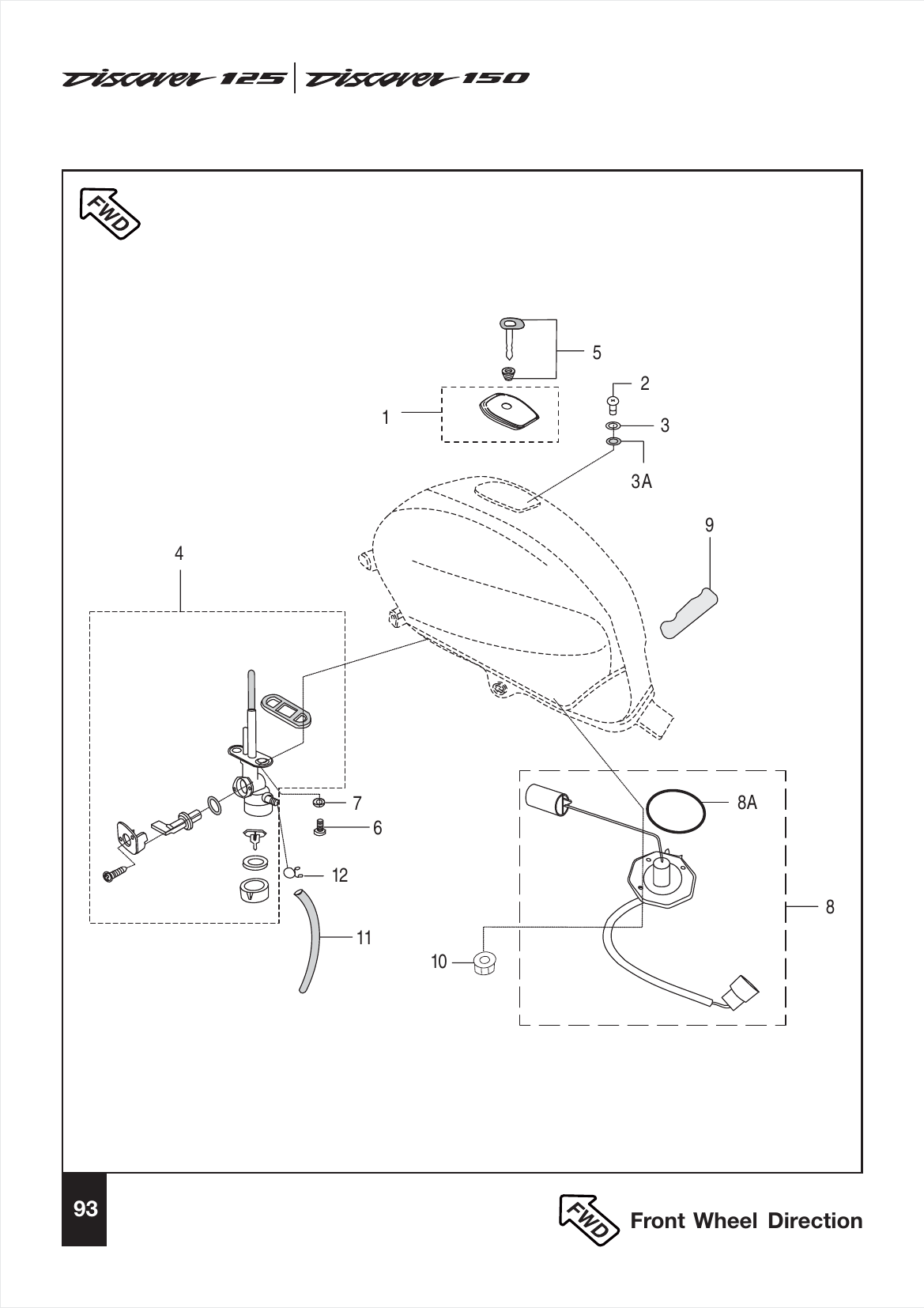 Plate 41 — Petrol Tank Cap and Gauge Fuel