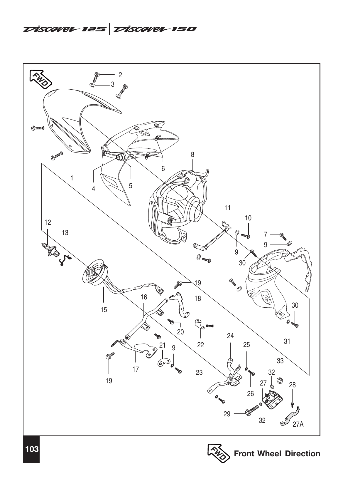 Plate 46 — Head Lamp & Fairing