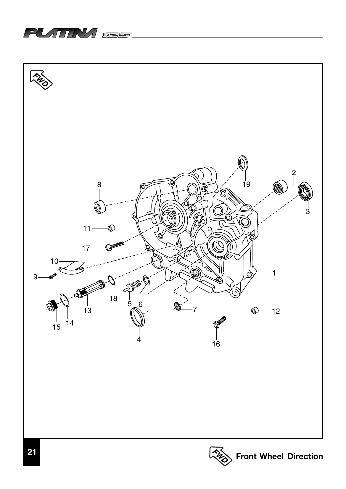 Plate 11 — Crankcase LH