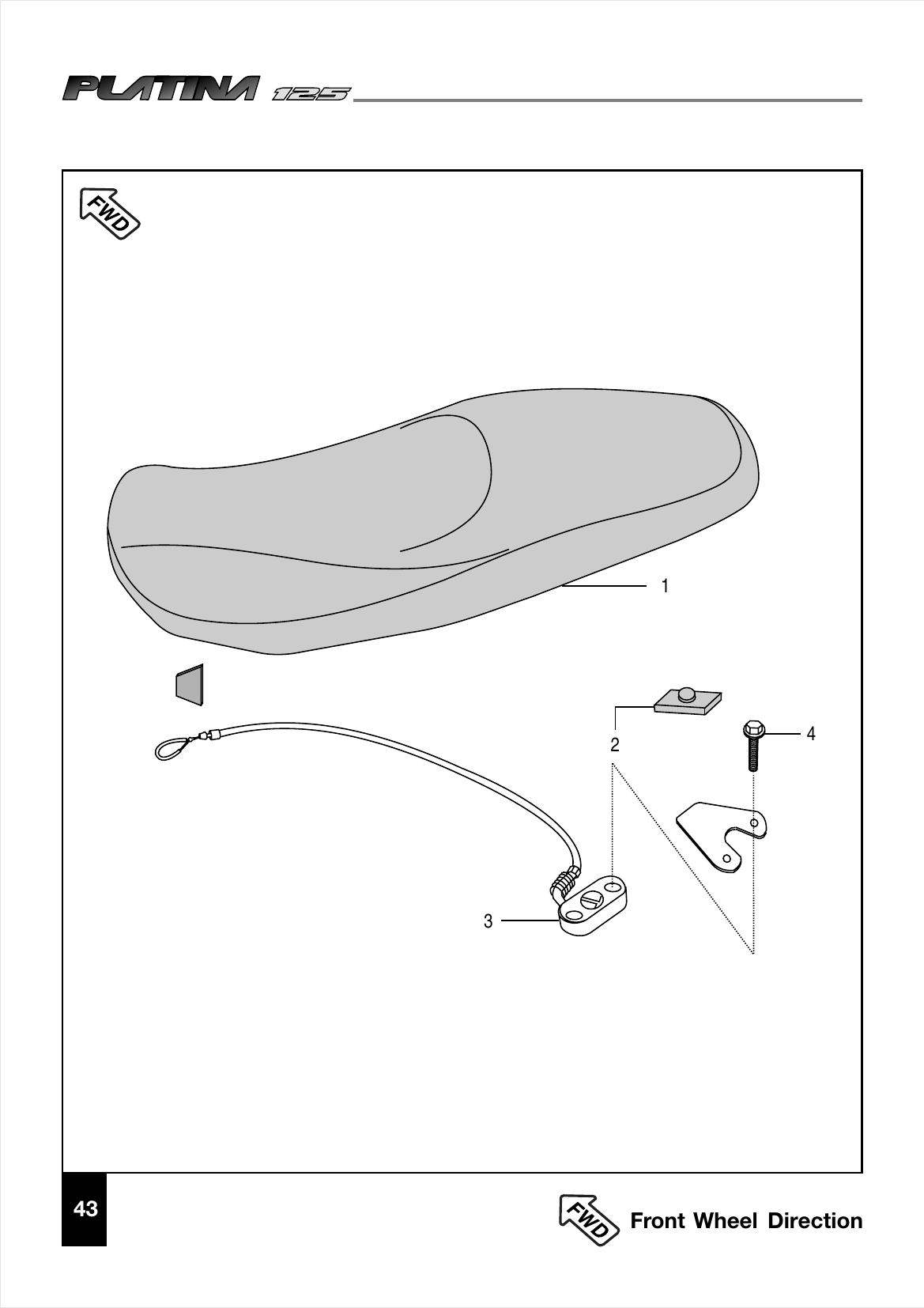Plate 22 — Seat Assembly / Seat Lock