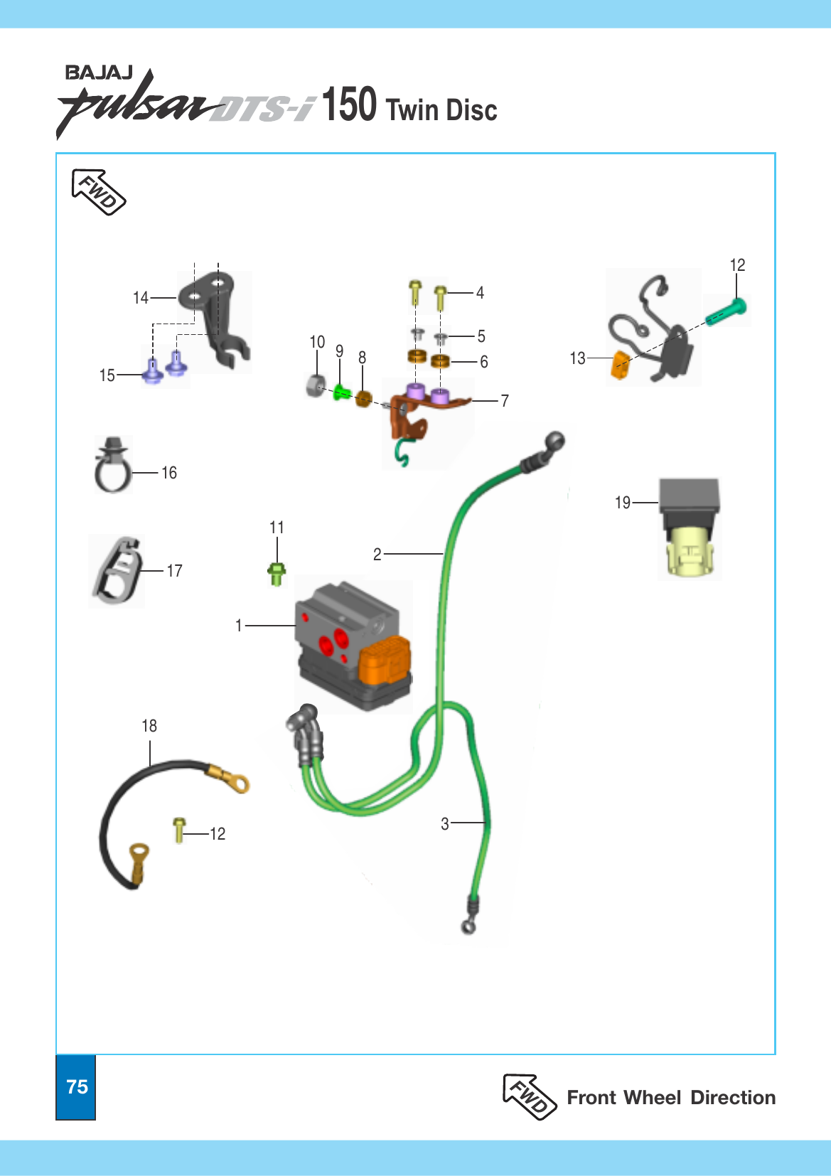 Plate 38 — Anti Lock Braking System (ABS)