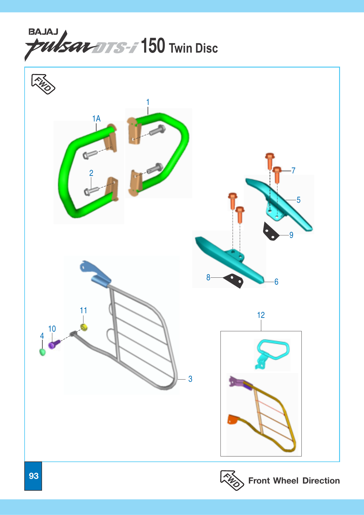 Plate 46 — Leg Guards, Saree Guard & Grab Handle