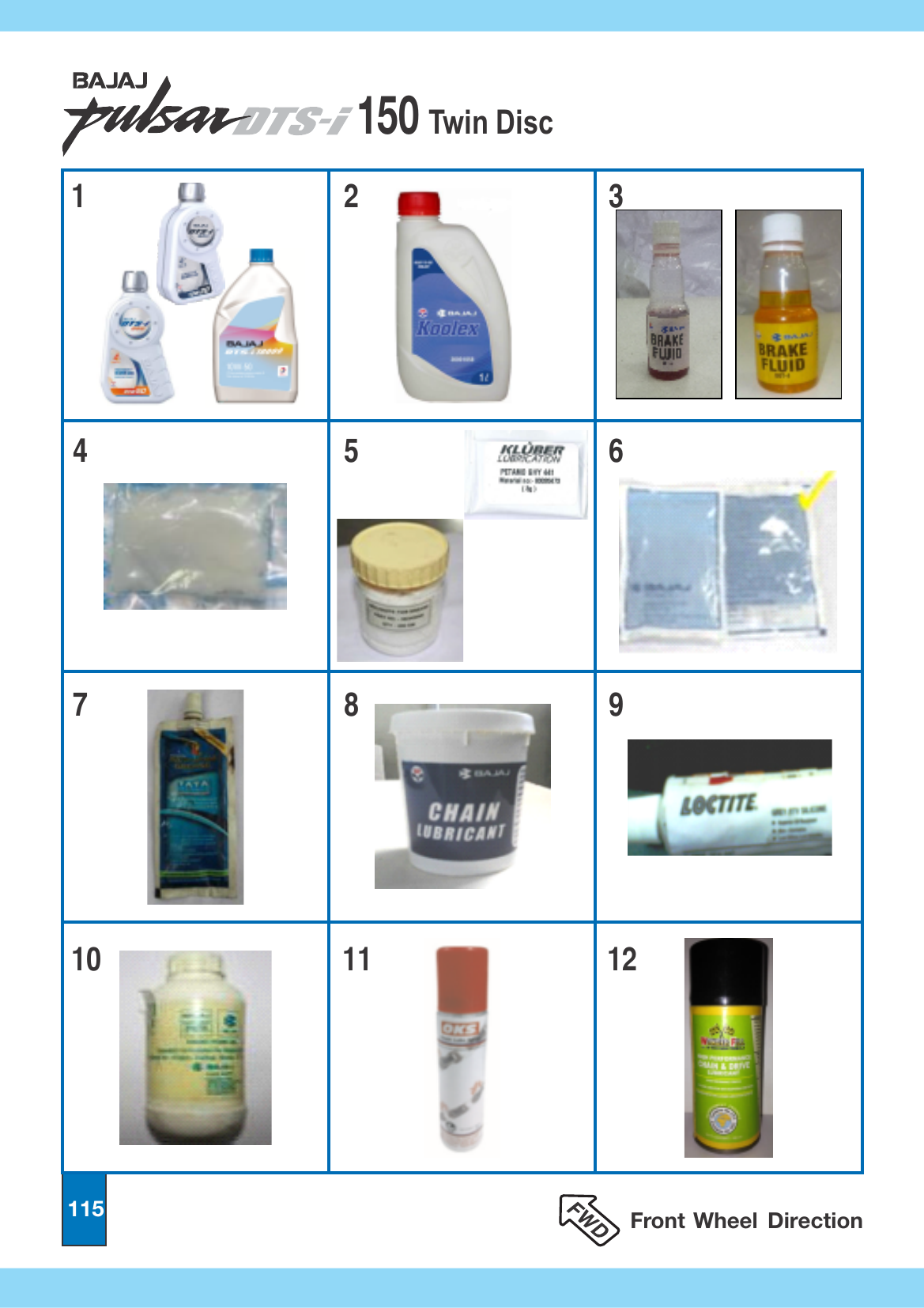 Plate 55 — Consumable Parts