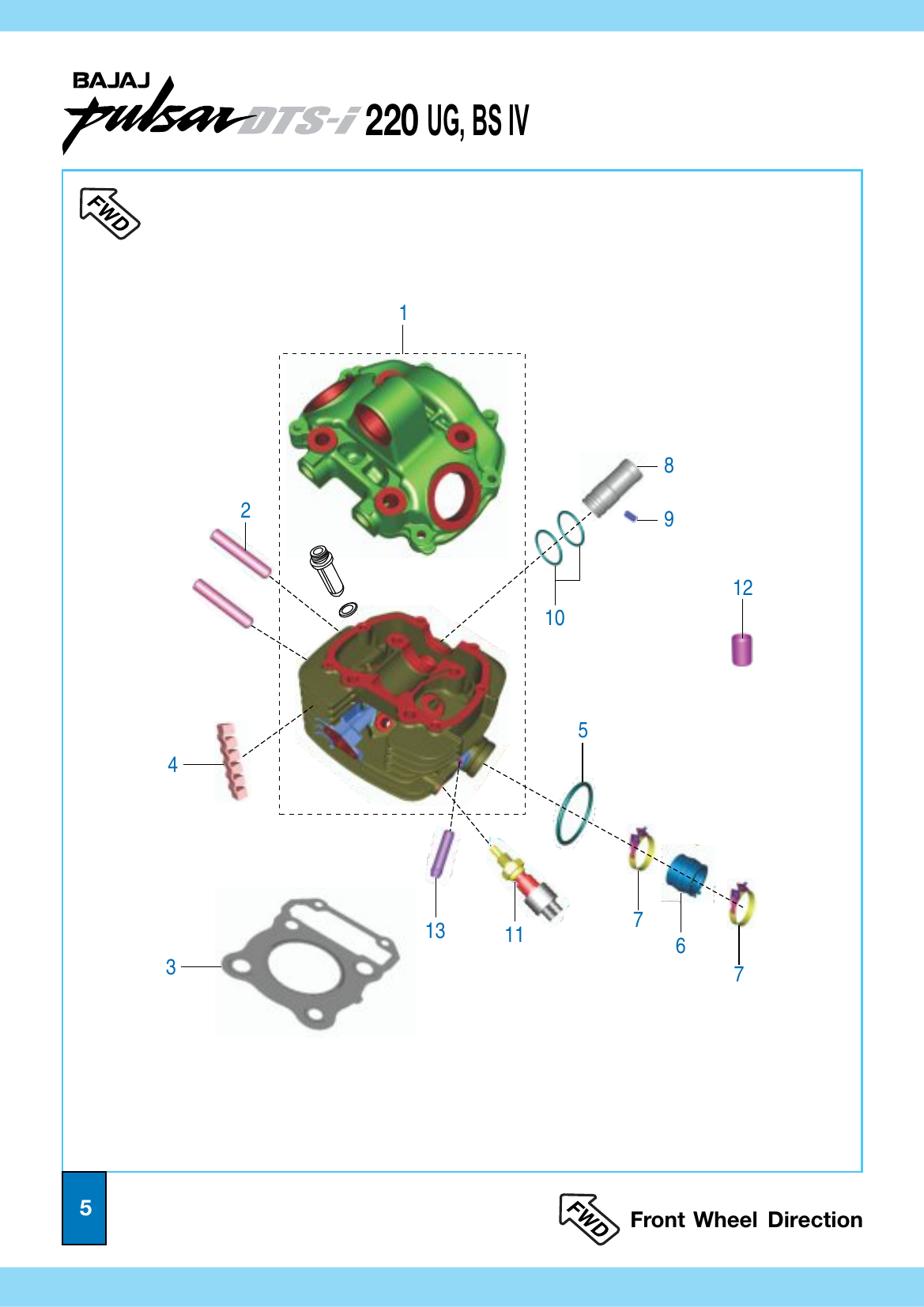 Plate 3 — Cylinder Head