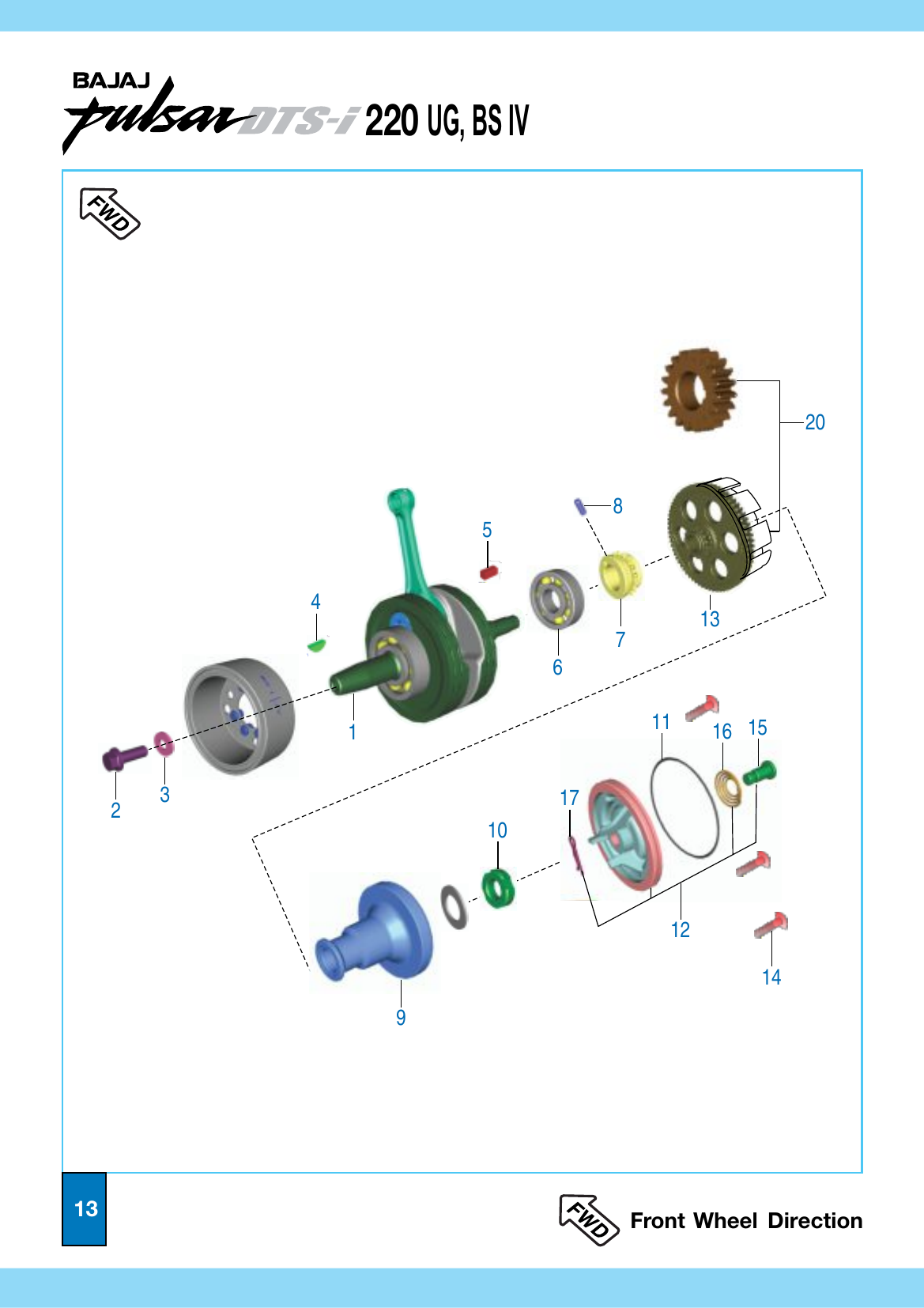 Plate 7 — Crankshaft