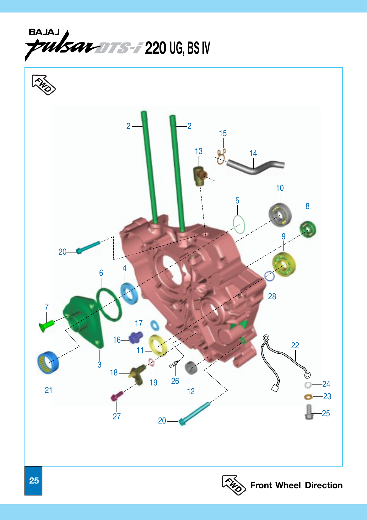 Plate 13 — Crankcase LH