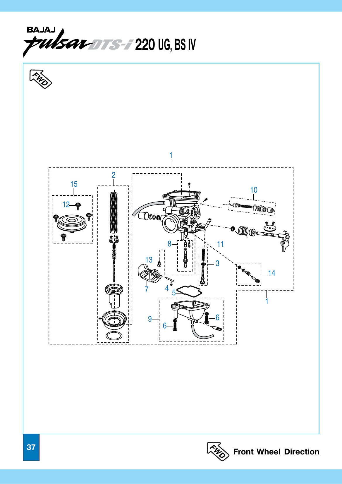 Plate 19 — Carburettor Assembly