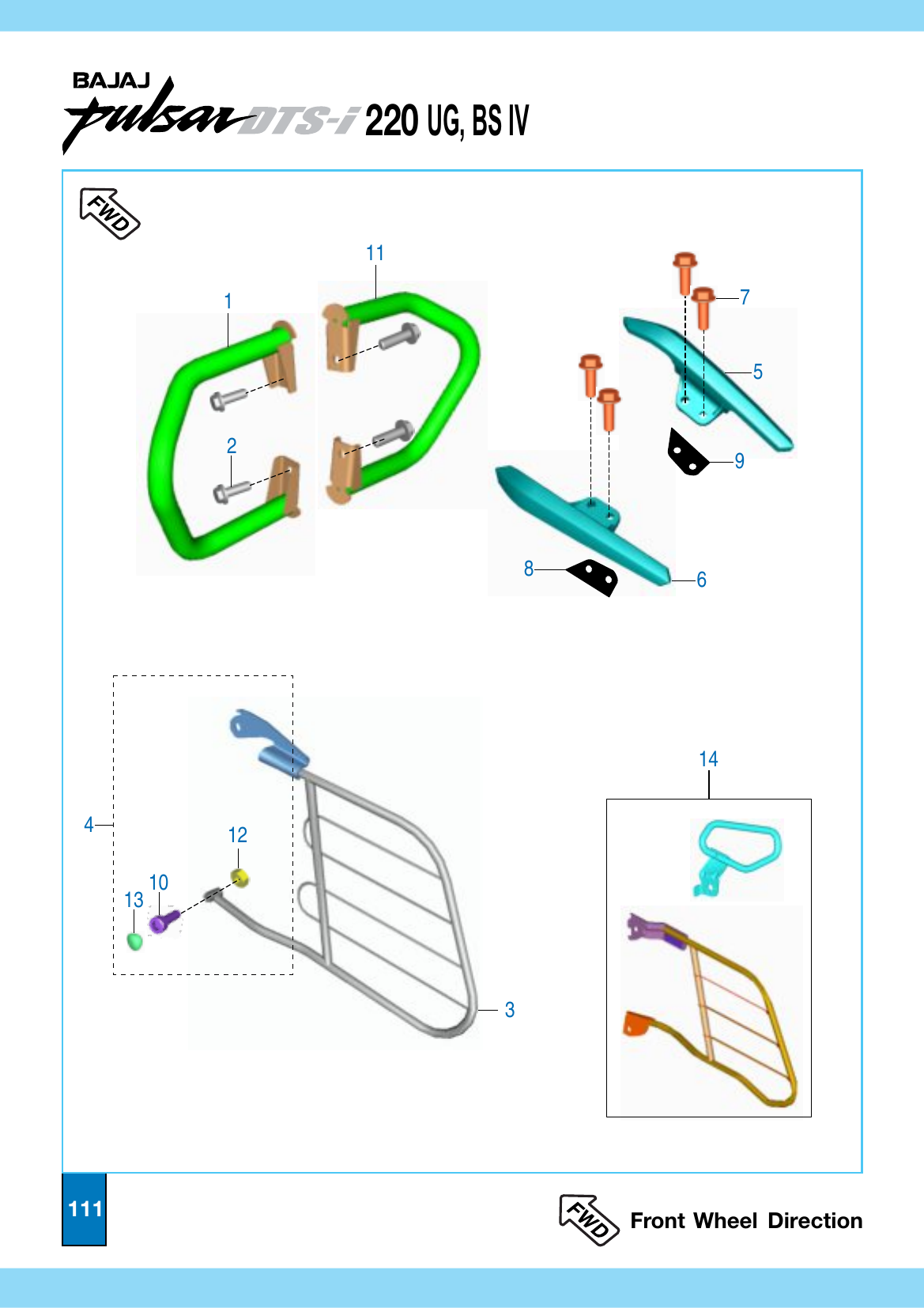 Plate 53 — Leg Guards, Saree Guard & Grab Handle