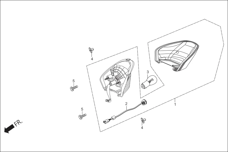 F-22 TAIL LIGHT diagram showing 3370A-AAM-001