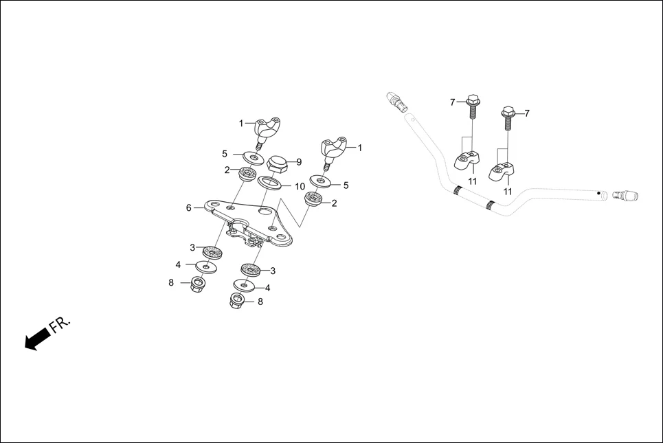 F-6A FRONT CUSHION diagram showing 90304-KSP-900