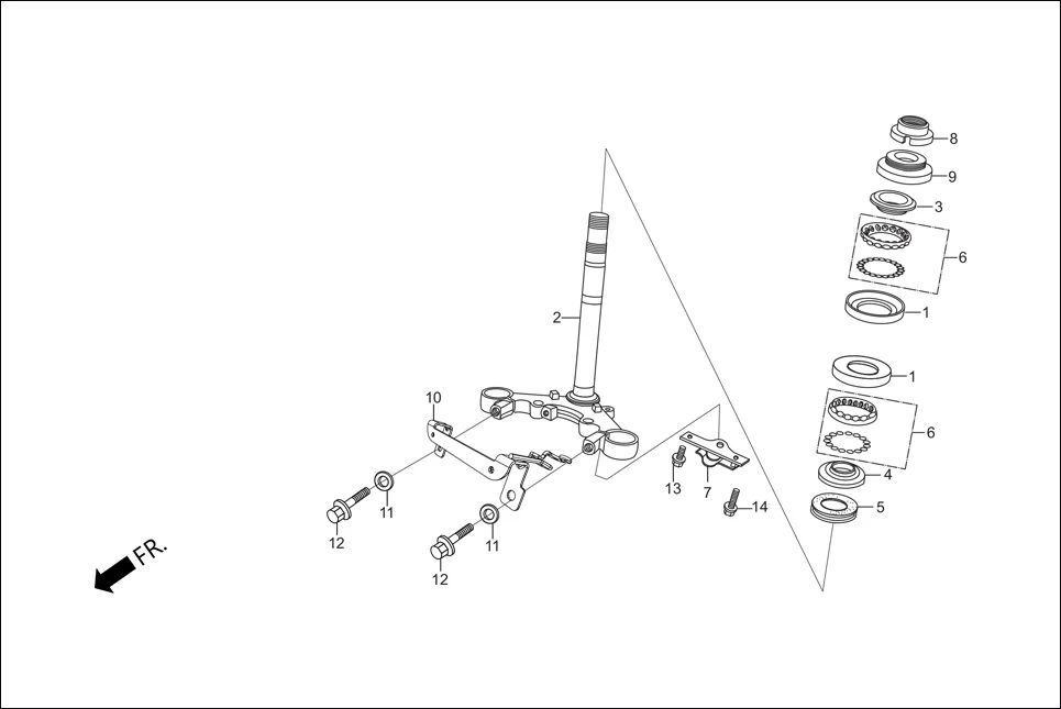F-6B FRONT CUSHION diagram showing 95701-08035-07