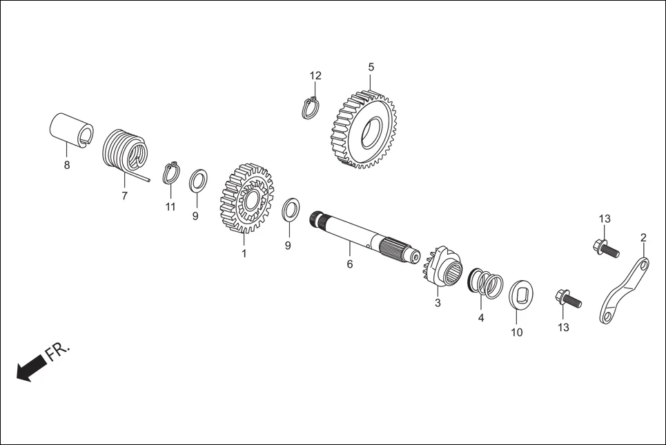 E-11 SPINDLE KICK STARTER