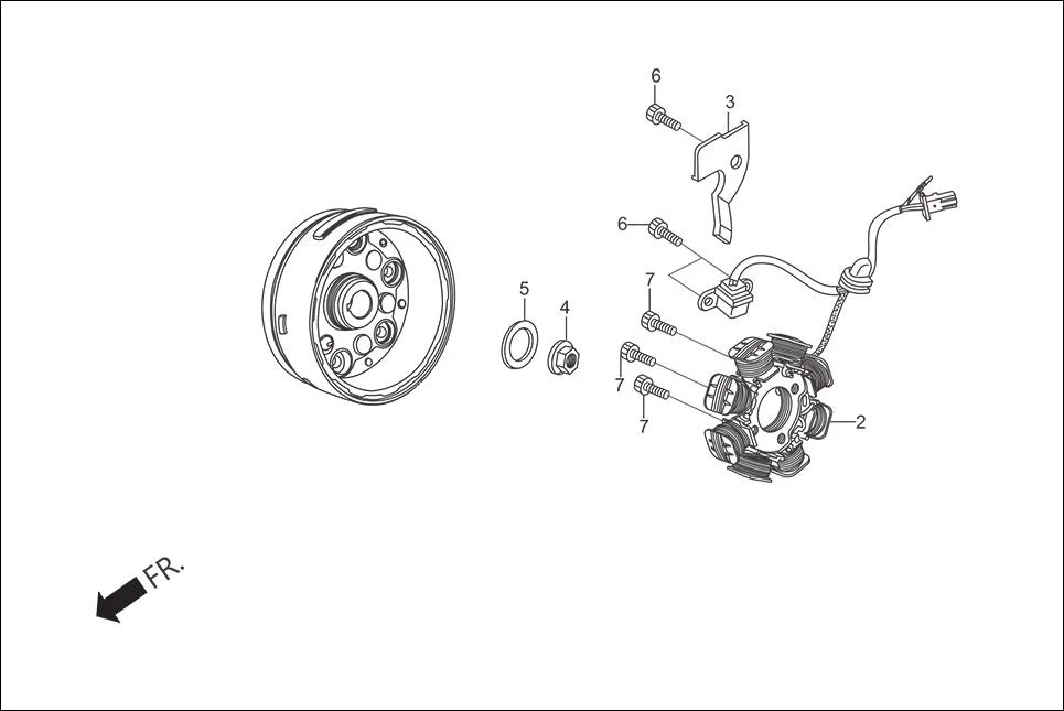 E-7-SELF A. C. GEN. ASSY.