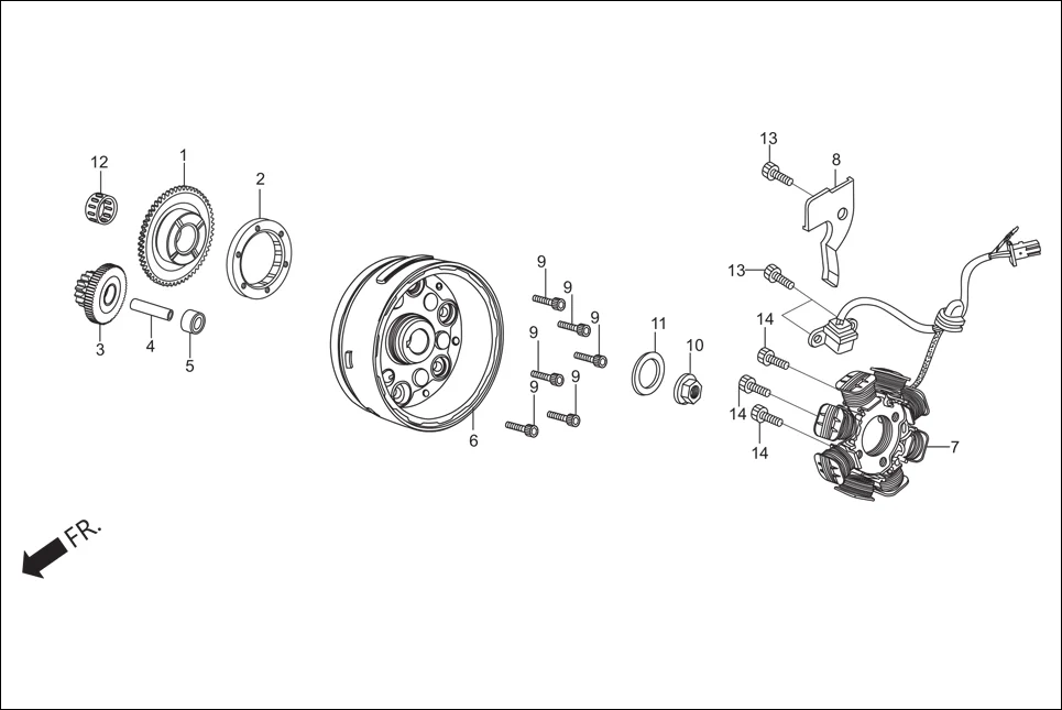 E-7A A. C. GEN. ASSY.