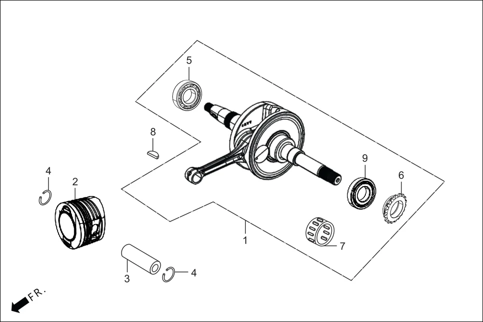 E-11 CRANK SHAFT
