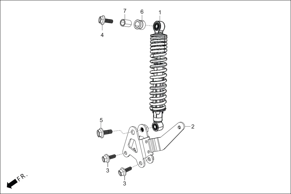 F-18 REAR CUSHION diagram showing 52486-GA7-003