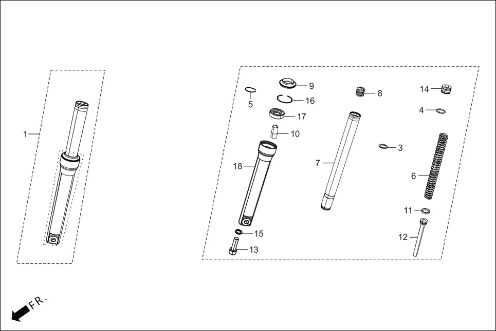 F-9A-VX FRONT CUSHION diagram showing 51500-ABS-400