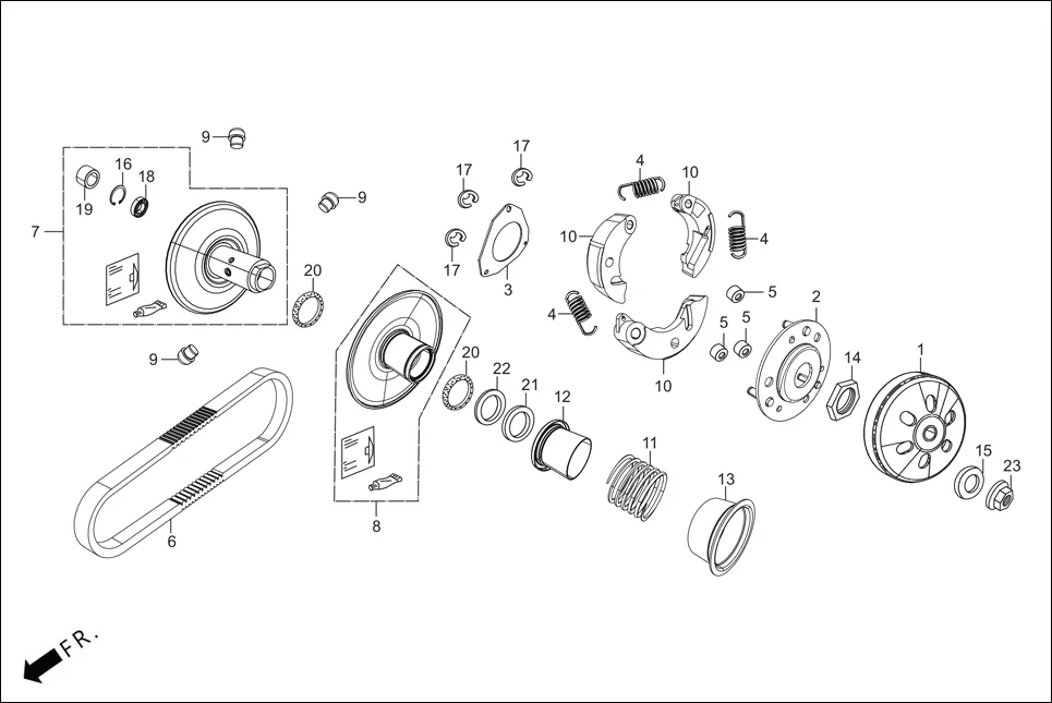 E-9 TRANSMISSION(DRIVEN FACE)