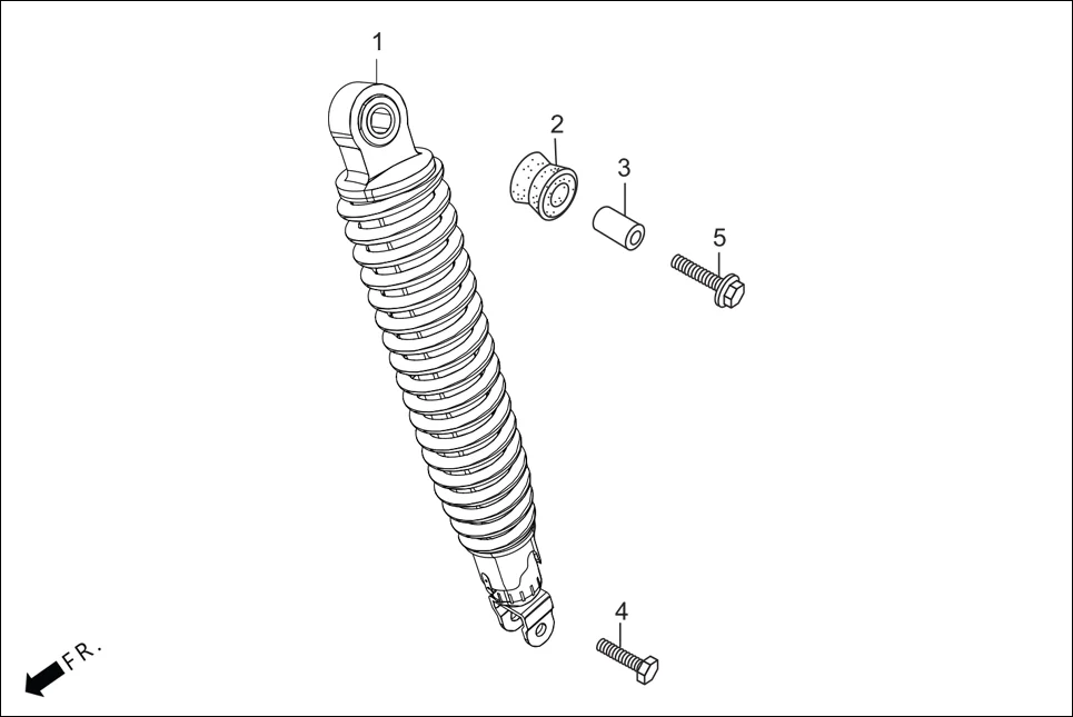 F-18 REAR CUSHION diagram showing 52486-GA7-003