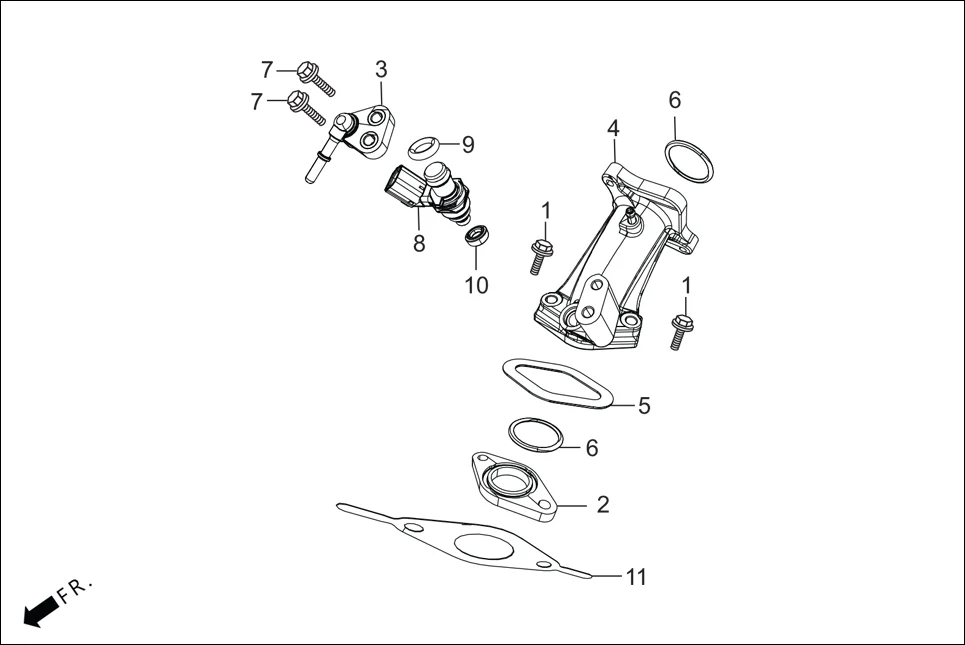 E-12A INLET PIPE / EXHAUST
