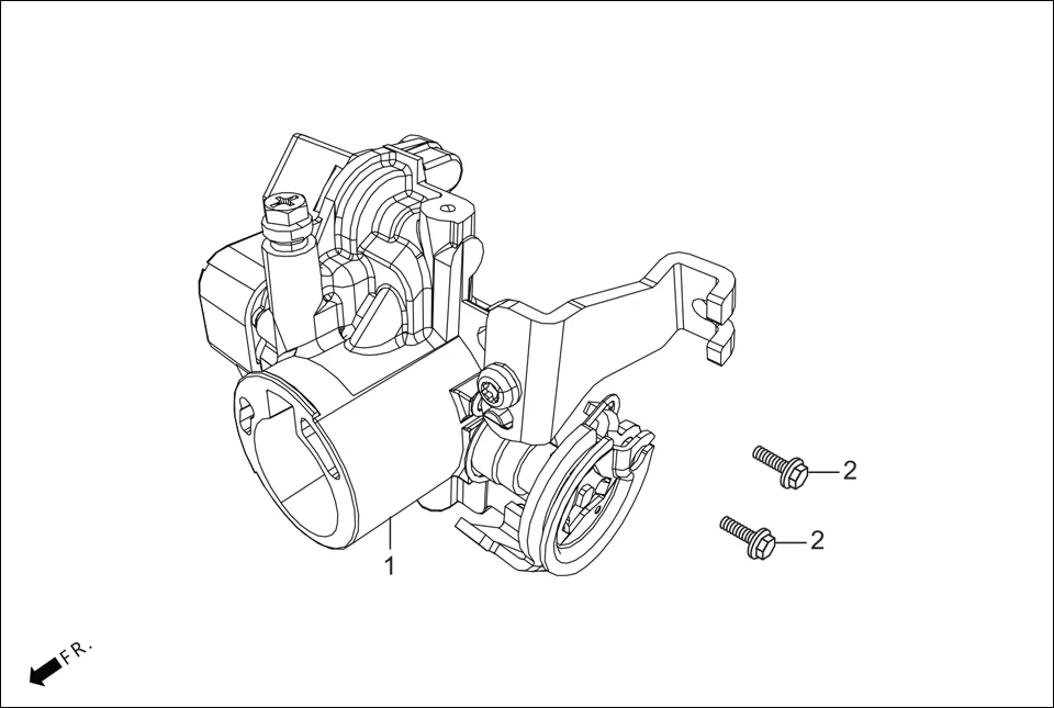 E-12 THROTTLE BODY ASSY