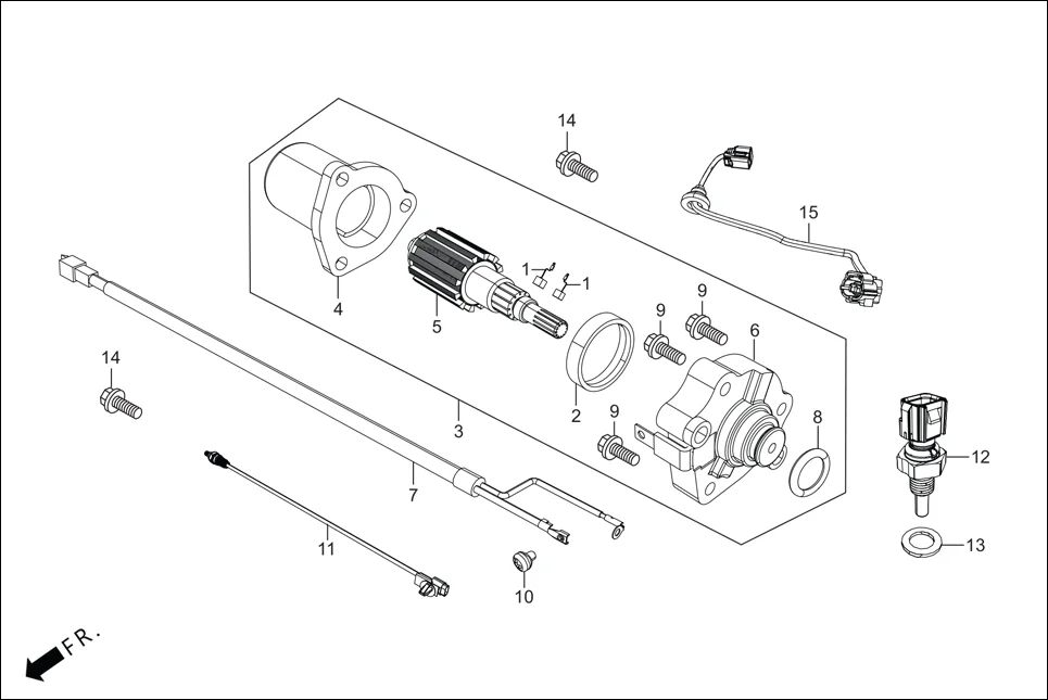 E-5A ELECTRICALS (STARTING MOTOR)