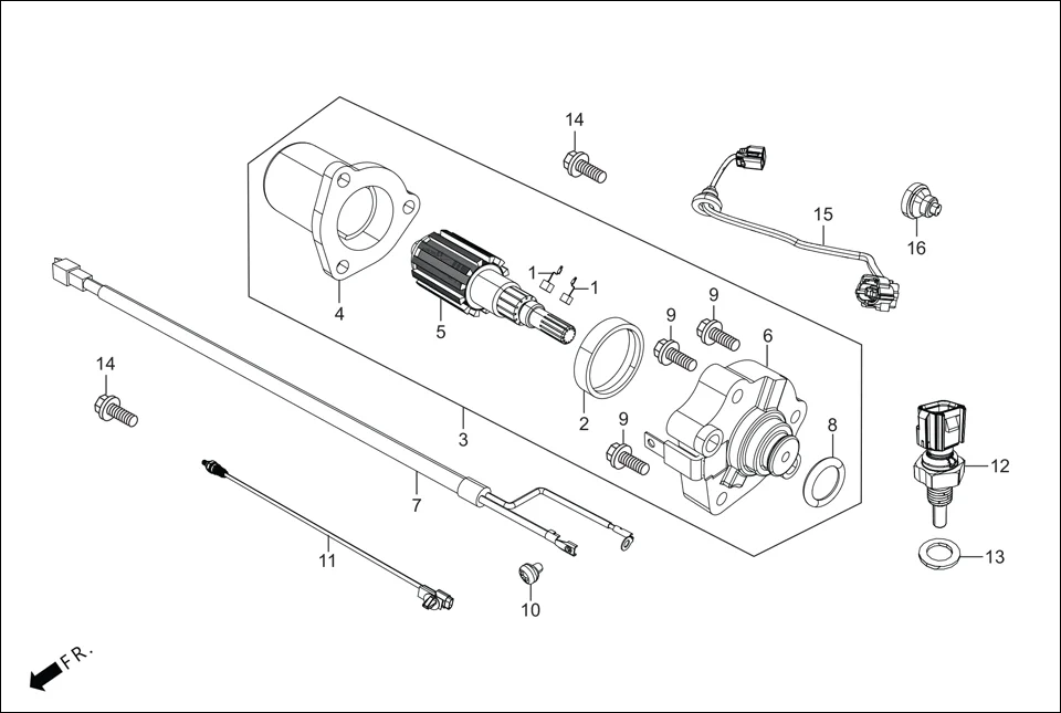 E-5A ELECTRICALS (STARTING MOTOR)