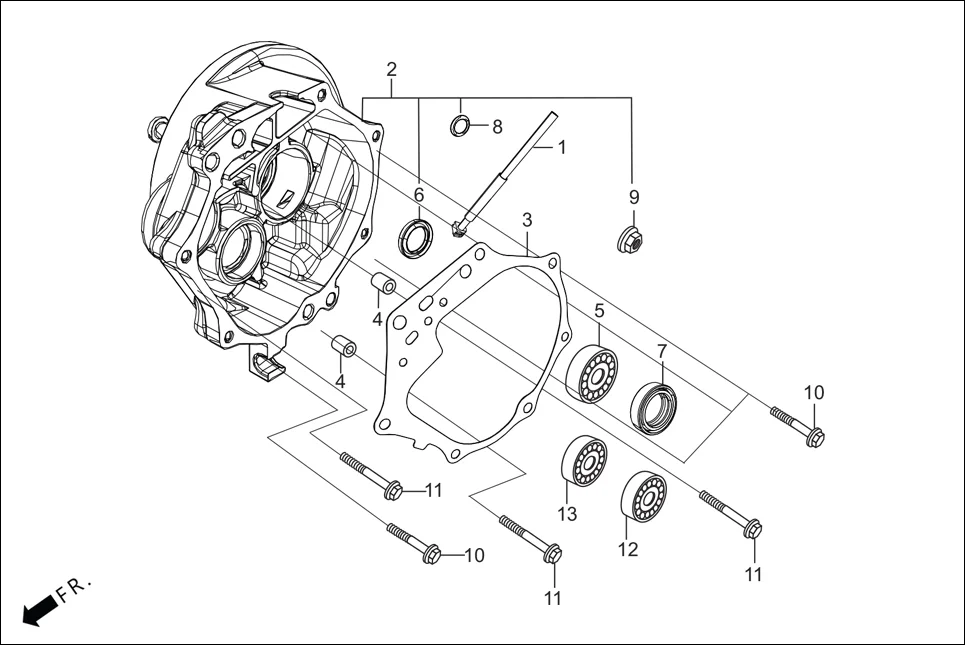 E-10 TRANSMISSION COVER