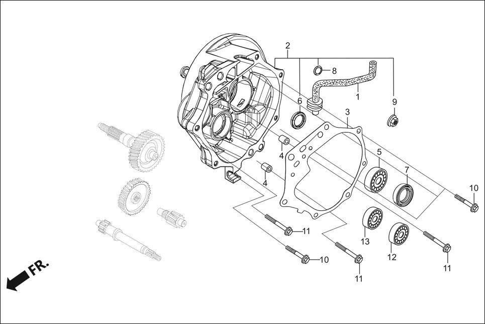 E-10 TRANSMISSION COVER