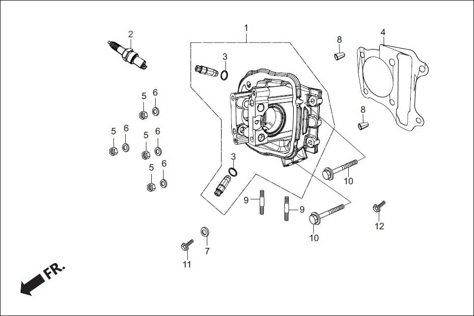 E-3 CYLINDER &amp; CYLINDER HEAD (CYLINDER HEAD)
