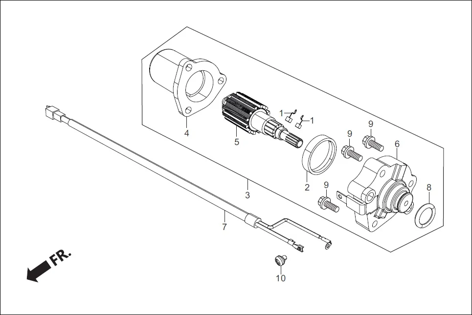 E-5A ELECTRICALS (STARTING MOTOR)
