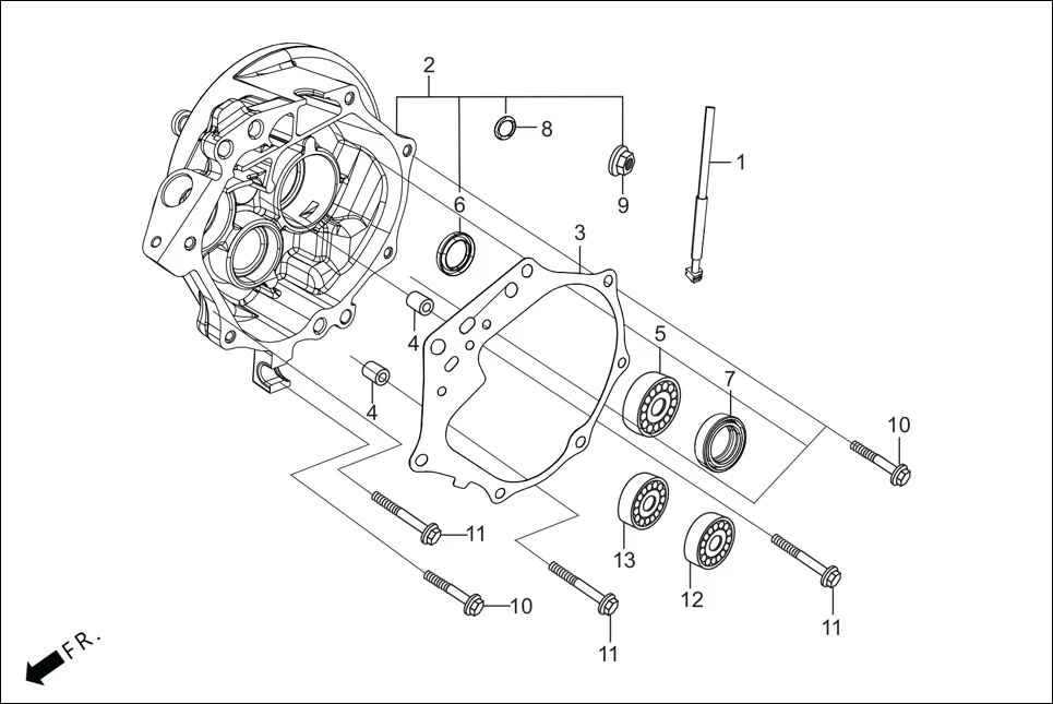 E-10 TRANSMISSION COVER