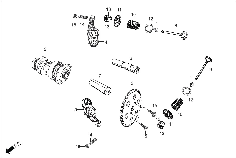 E-4 CAMSHAFT (CAMSHAFT/VALVE)
