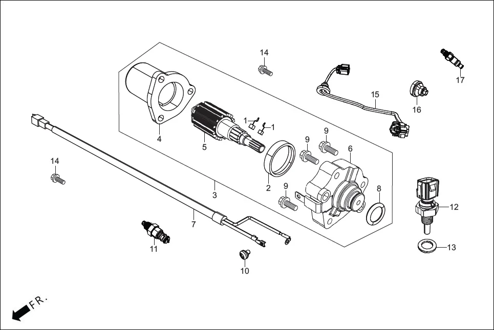 E-5A ELECTRICALS (STARTING MOTOR)