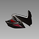 SET, RH FRONT SIDE COWL