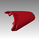 SET, CENTER REAR COWL