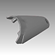 SET, CENTER REAR COWL