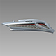 SET, RH SIDE COWL