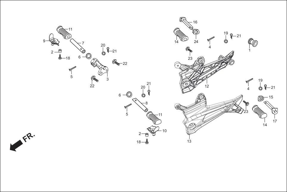 F-15 STEP ASSY. diagram showing 94101-06000
