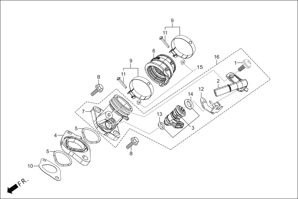 E-13B INJECTOR ASSY. FUEL(4 HOLE)