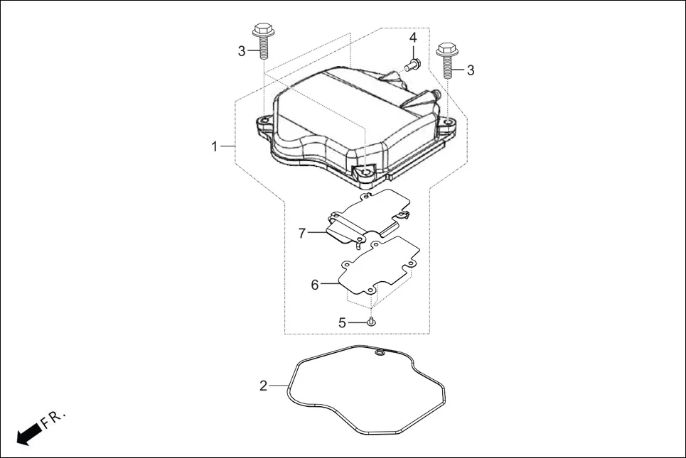 E-1 CYLINDER HEAD COVER