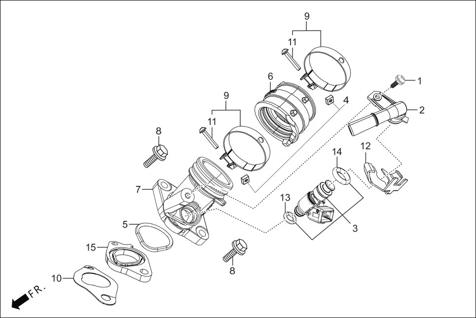 E-13B INJECTOR ASSY. FUEL