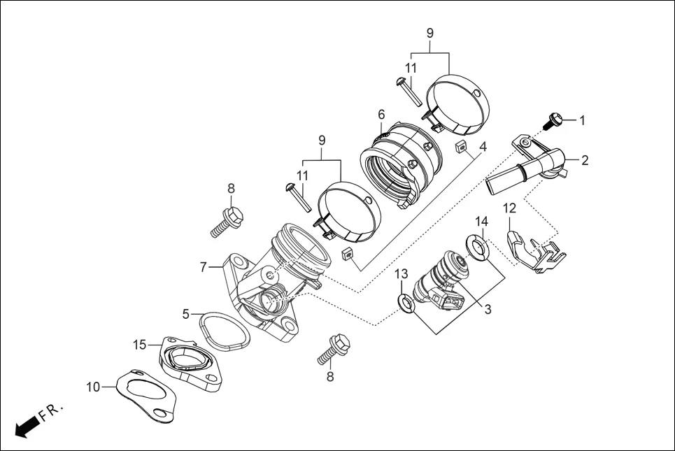 E-13B INJECTOR ASSY. FUEL