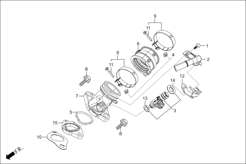 E-13B INJECTOR ASSY. FUEL