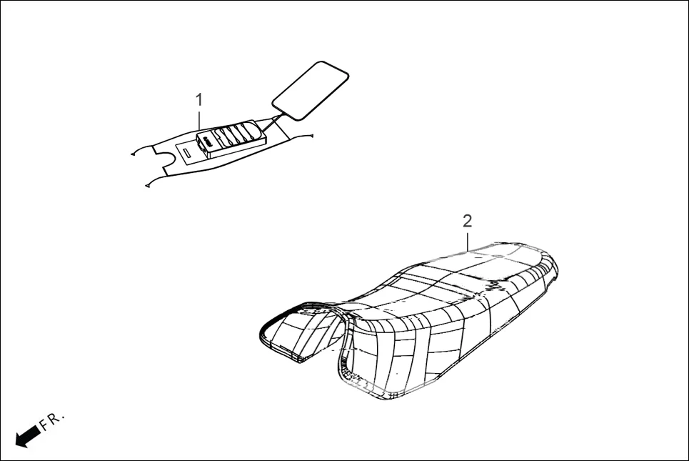 F-29A (OPTIONAL) assembly diagram for Hero GLAMOUR MAGNETIC OBD II(Apr., 2025)